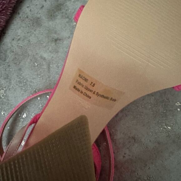 Lemon Drop by Privileged Pink Hadley Platform Heels 7.5 - Picture 7 of 9